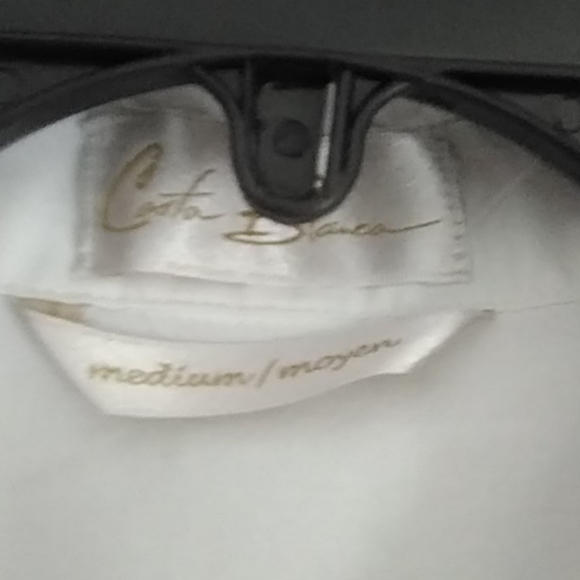 Pre owned women's shortsleeve button up shirt - Picture 4 of 4